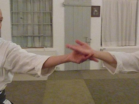 kinomichi trainieren hei�t: mit einem Partner bewegen